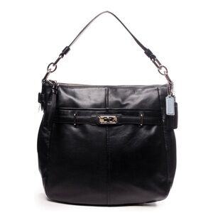 Coach Black Chelsea Leather Ashlyn Hobo 17816